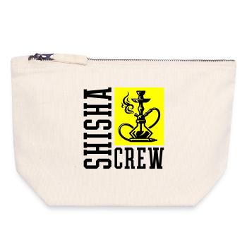 Shisha Crew - Canvas Zip Pouch 18 x 19 cm - nature - Front