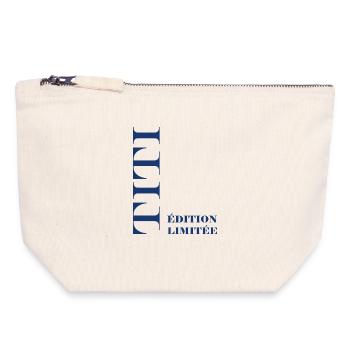 Titi - Canvas Zip Pouch 18 x 19 cm - nature - Front