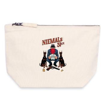 Never 31 - Canvas Zip Pouch 18 x 19 cm - nature - Front