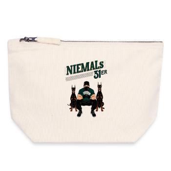 Never 31 - Canvas Zip Pouch 18 x 19 cm - nature - Front