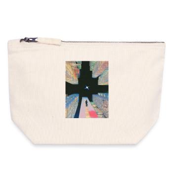Universe Design - Canvas Zip Pouch 18 x 19 cm - nature - Front