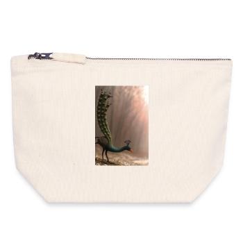 Fantastic Creature Design with Fantasy Animal - Canvas Zip Pouch 18 x 19 cm - nature - Front