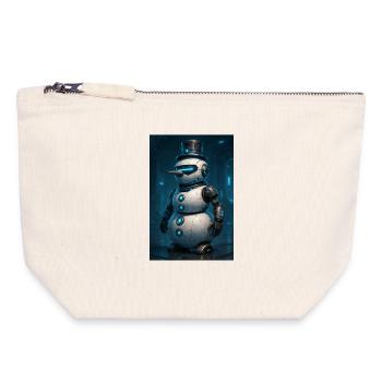 RockyZoo21 - Canvas Zip Pouch 18 x 19 cm - nature - Front