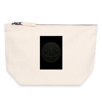 Ordo Ab Chao - Ego Sum Lex - Pochette zippée en toile 18 x 19 cm - blanc naturel - Devant