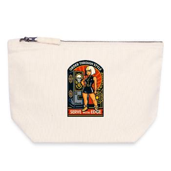 Order through style - Canvas Zip Pouch 18 x 19 cm - nature - Front