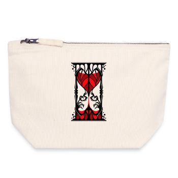 Lord Of Thorns Hourglass - Canvas Zip Pouch 18 x 19 cm - nature - Front