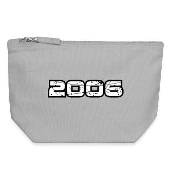 2006 - Canvas Zip Pouch 18 x 19 cm - sports grey - Front