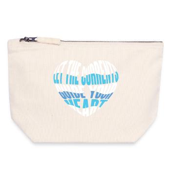 Diving Diver Snorkeling Recreational Diver - Canvas Zip Pouch 18 x 19 cm - nature - Front