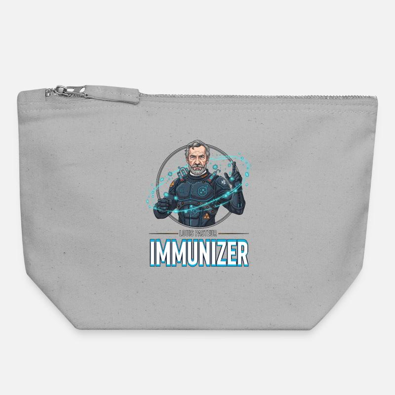 Pasteur Immunizer Armor - Canvas Zip Pouch 18 x 19 cm - sports grey