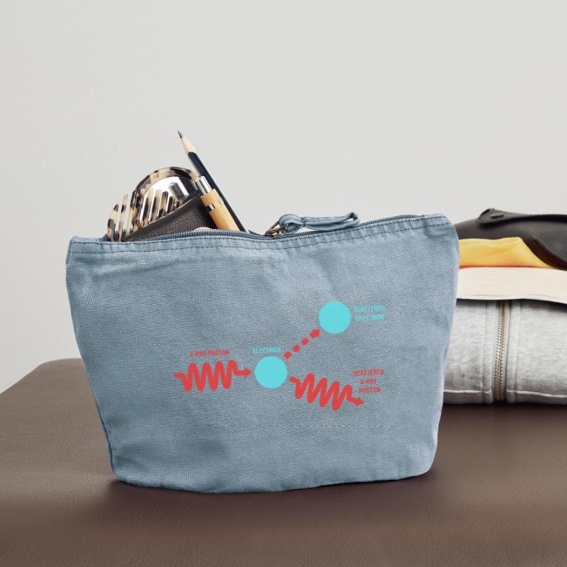 Quantum Physics Quantum Mechanics Quantum Leap Vintage Zip Pouch 18 x 21 cm