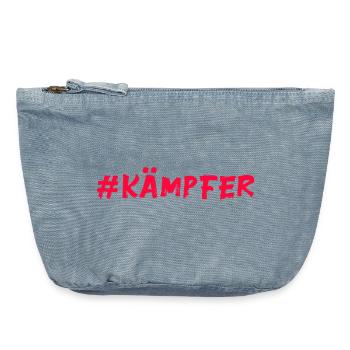 Fighter - Vintage Zip Pouch 18 x 21 cm - vintage light blue - Front