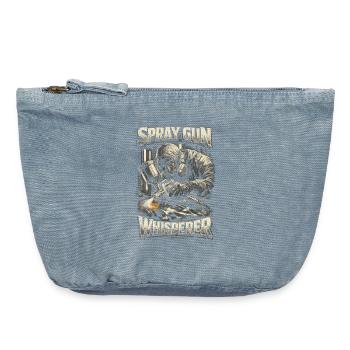 Peintre de véhicules Peintre de voitures - Pochette zippée vintage 18 x 21 cm - vintage light blue - Devant