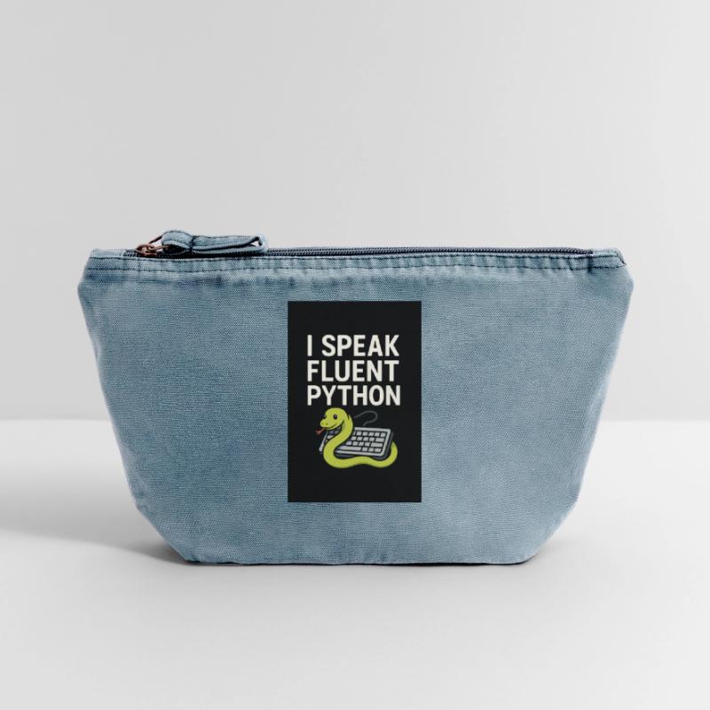 Python-Codierungsschlange Vintage Reißverschluss-Täschchen (18 x 21 cm)