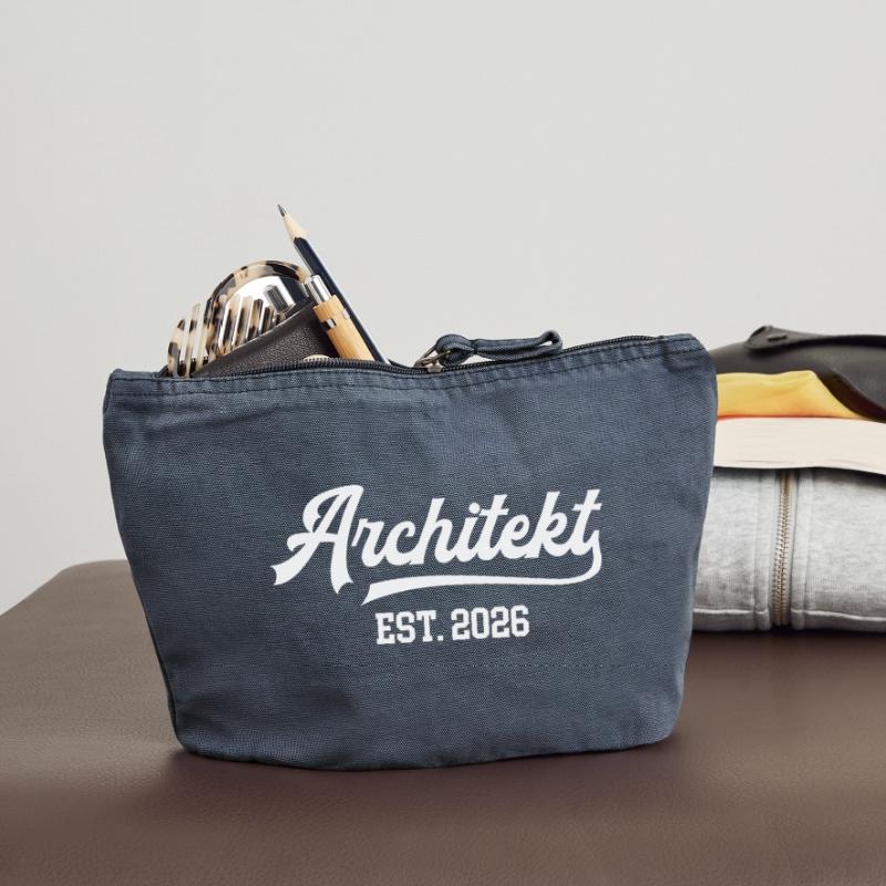 Architect 2026 Architecture Studies Architects Vintage Zip Pouch 18 x 21 cm