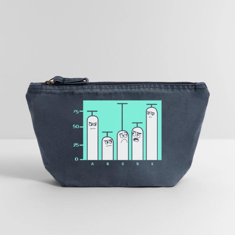 Programmeur Codeur GPT Pochette zippée vintage 18 x 21 cm