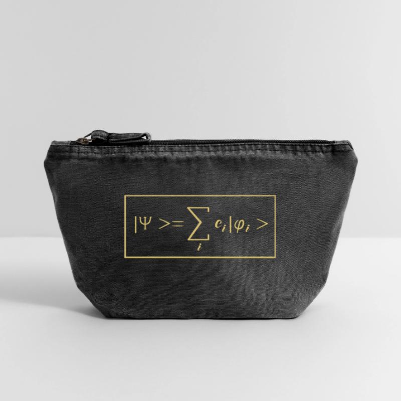 Quantum Physics Quantum Physics Quantum Leap Vintage Zip Pouch 18 x 21 cm
