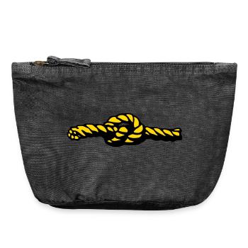 Node - Vintage Zip Pouch 18 x 21 cm - vintage black - Front