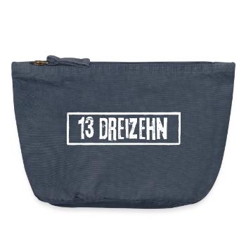 Thirteen Years of Rock Grunge - Vintage Zip Pouch 18 x 21 cm - vintage denim - Front