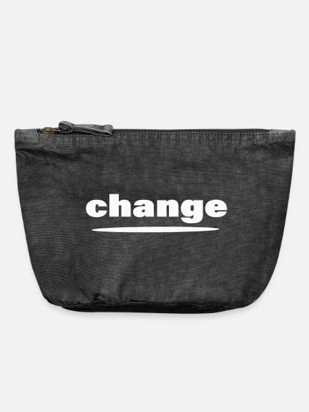 CHANGE - Vintage Reißverschluss-Täschchen (18 x 21 cm) - Vintage Schwarz