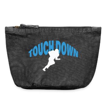 Touch Down - Vintage Zip Pouch 18 x 21 cm - vintage black - Front
