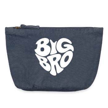 Big Bro - Vintage Zip Pouch 18 x 21 cm - vintage denim - Front