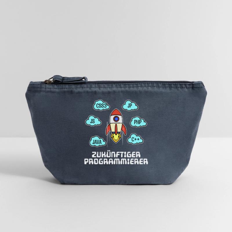 Css Coden Developer Statement C++ Php Java Debug Pochette zippée vintage 18 x 21 cm