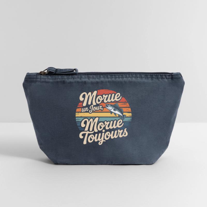 Cod Day Cod Always Vintage Zip Pouch 18 x 21 cm