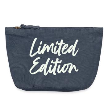 limited_edition- - Vintage Reißverschluss-Täschchen (18 x 21 cm) - Vintage Denim - Vorne