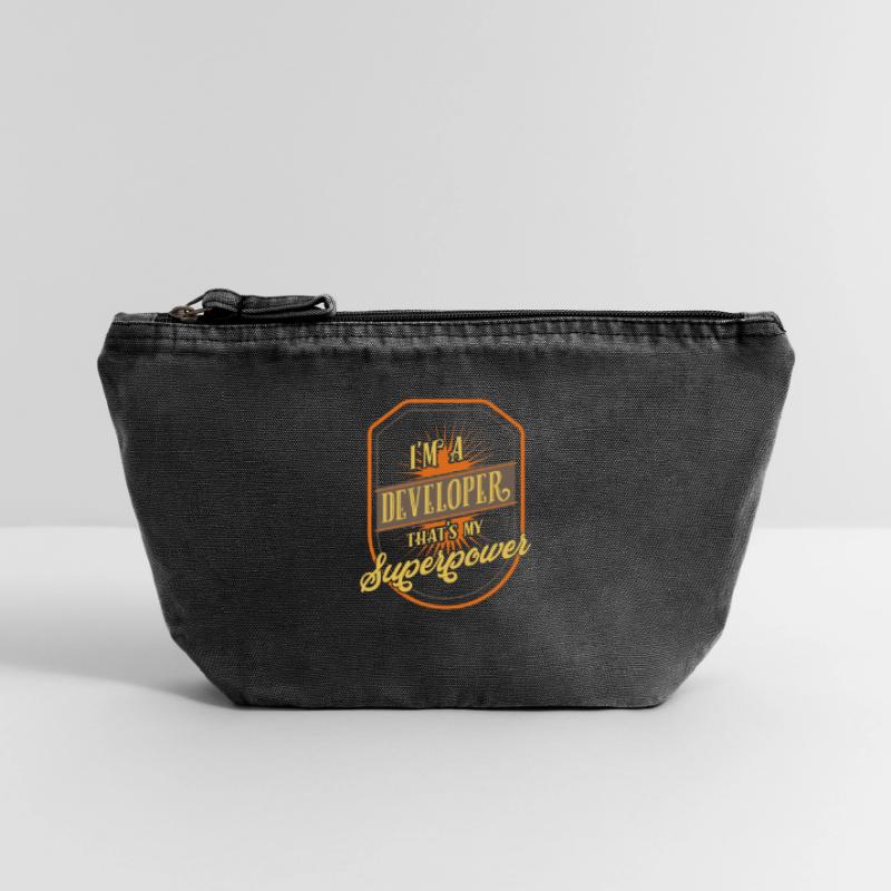 developer Vintage Zip Pouch 18 x 21 cm