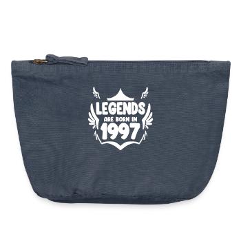 1997 - Jahrgang 1997 - Vintage Reißverschluss-Täschchen (18 x 21 cm) - Vintage Denim - Vorne