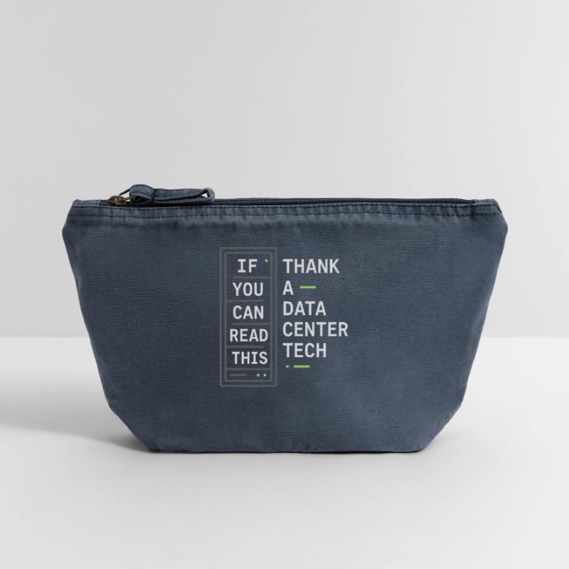 Network Infrastructure Rack and Stack Engineer Vintage Zip Pouch 18 x 21 cm