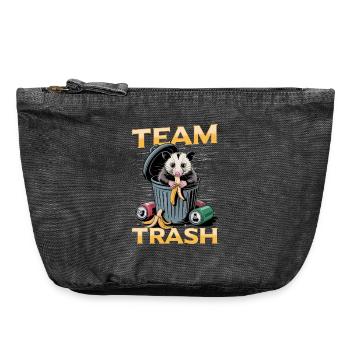 Funny Opossum - Vintage Zip Pouch 18 x 21 cm - vintage black - Front