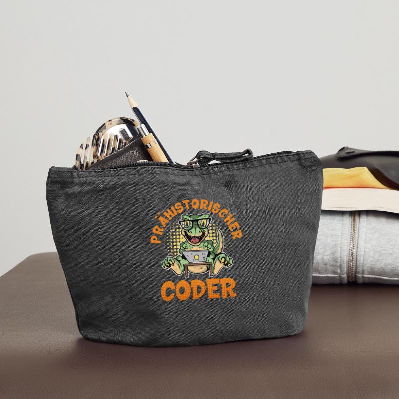 Programmation PRÉHISTORIQUE : Divertissement du CODER Pochette zippée vintage 18 x 21 cm