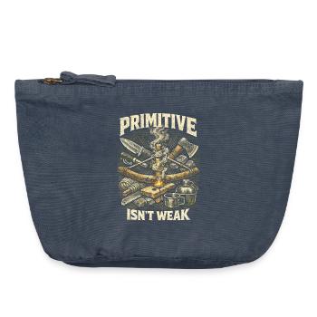 Prepper Survivalists - Vintage Zip Pouch 18 x 21 cm - vintage denim - Front