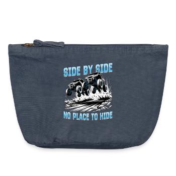 UTV Off Road 4 Wheeler Side by side - Vintage Reißverschluss-Täschchen (18 x 21 cm) - Vintage Denim - Vorne
