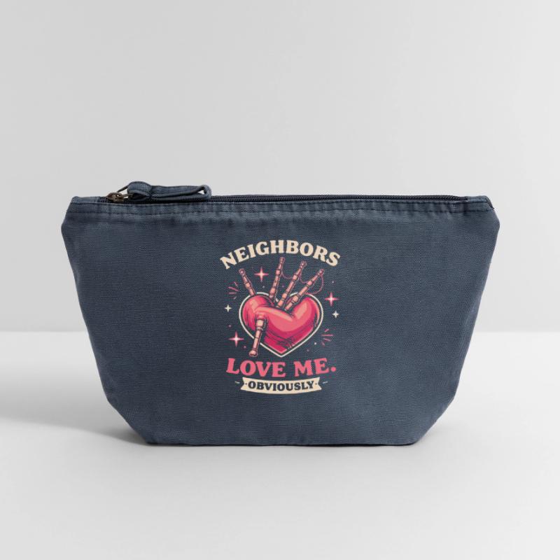 cornemuse cornemuse cornemuse Pochette zippée vintage 18 x 21 cm