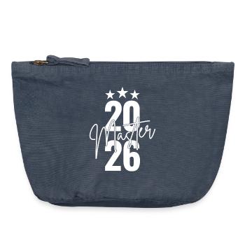 Master 2026 - Vintage Reißverschluss-Täschchen (18 x 21 cm) - Vintage Denim - Vorne