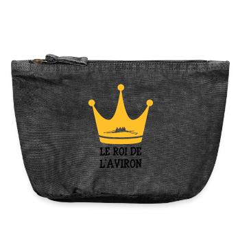 Le Roi de l'Aviron - Vintage Zip Pouch 18 x 21 cm - vintage black - Front