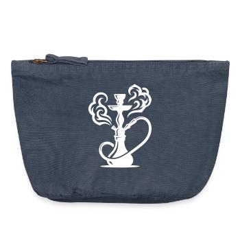 Hookah - Vintage Zip Pouch 18 x 21 cm - vintage denim - Front