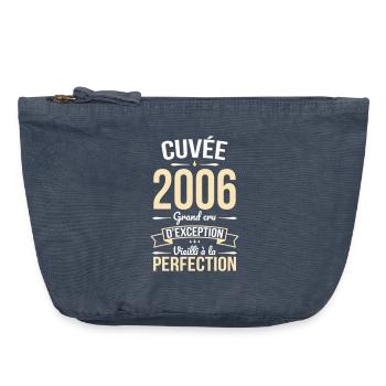 2006 – Aged to perfection - Vintage Zip Pouch 18 x 21 cm - vintage denim - Front