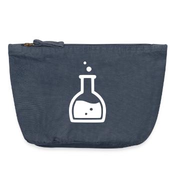 Magie Trank Flasche RPG - Vintage Reißverschluss-Täschchen (18 x 21 cm) - Vintage Denim - Vorne