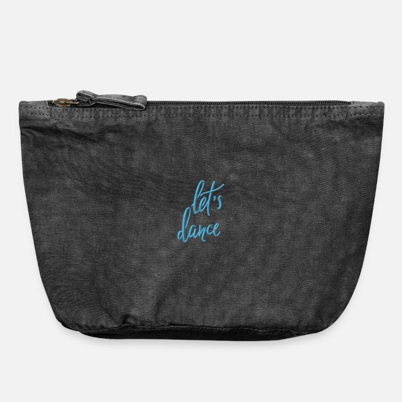 Let's dance - Vintage Zip Pouch 18 x 21 cm - vintage black
