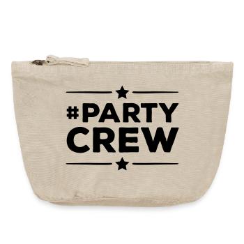 Party Crew - Vintage Reißverschluss-Täschchen (18 x 21 cm) - Vintage Sand  - Vorne