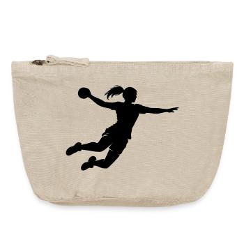 Handball - Vintage Zip Pouch 18 x 21 cm - vintage sand  - Front