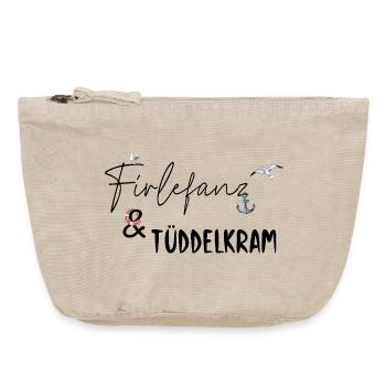 Firlefanz & Tüddelkram Nordisch - Vintage Reißverschluss-Täschchen (18 x 21 cm) - Vintage Sand  - Vorne
