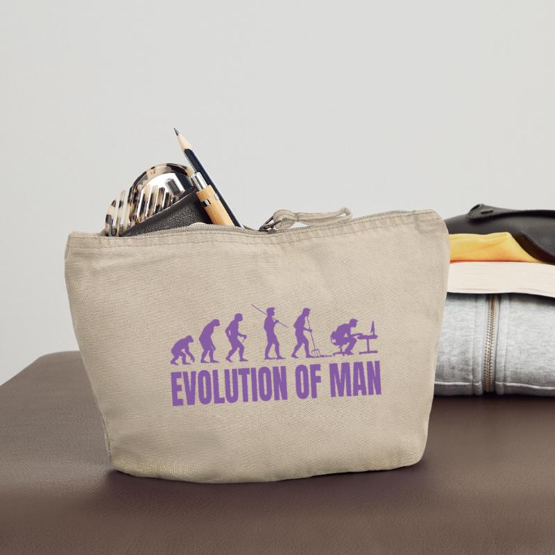 Programmeur Computer Freak Evolution Rétro Pochette zippée vintage 18 x 21 cm
