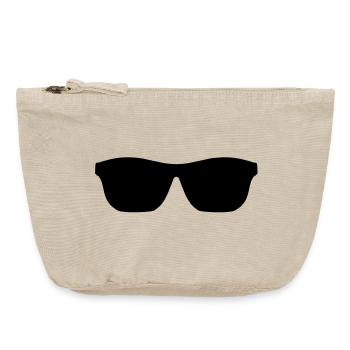 Sunglasses / Shades - Vintage Zip Pouch 18 x 21 cm - vintage sand  - Front