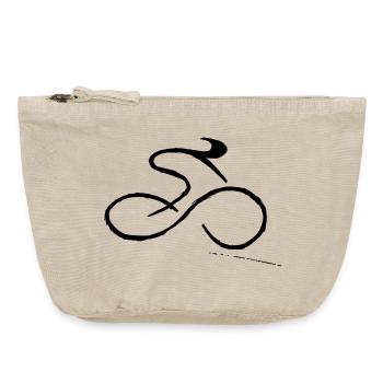 Cycling - Vintage Zip Pouch 18 x 21 cm - vintage sand  - Front