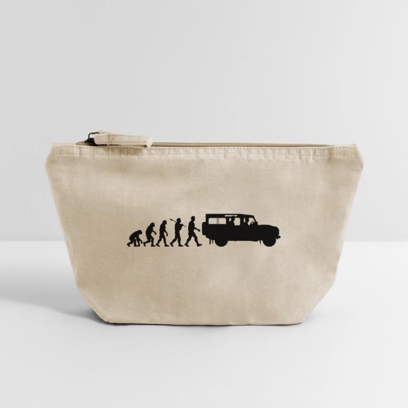Defender 110 Évolution Pochette zippée vintage 18 x 21 cm