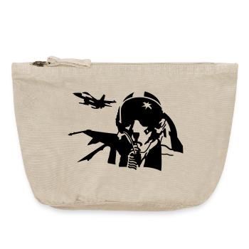 Pilot - Vintage Reißverschluss-Täschchen (18 x 21 cm) - Vintage Sand  - Vorne